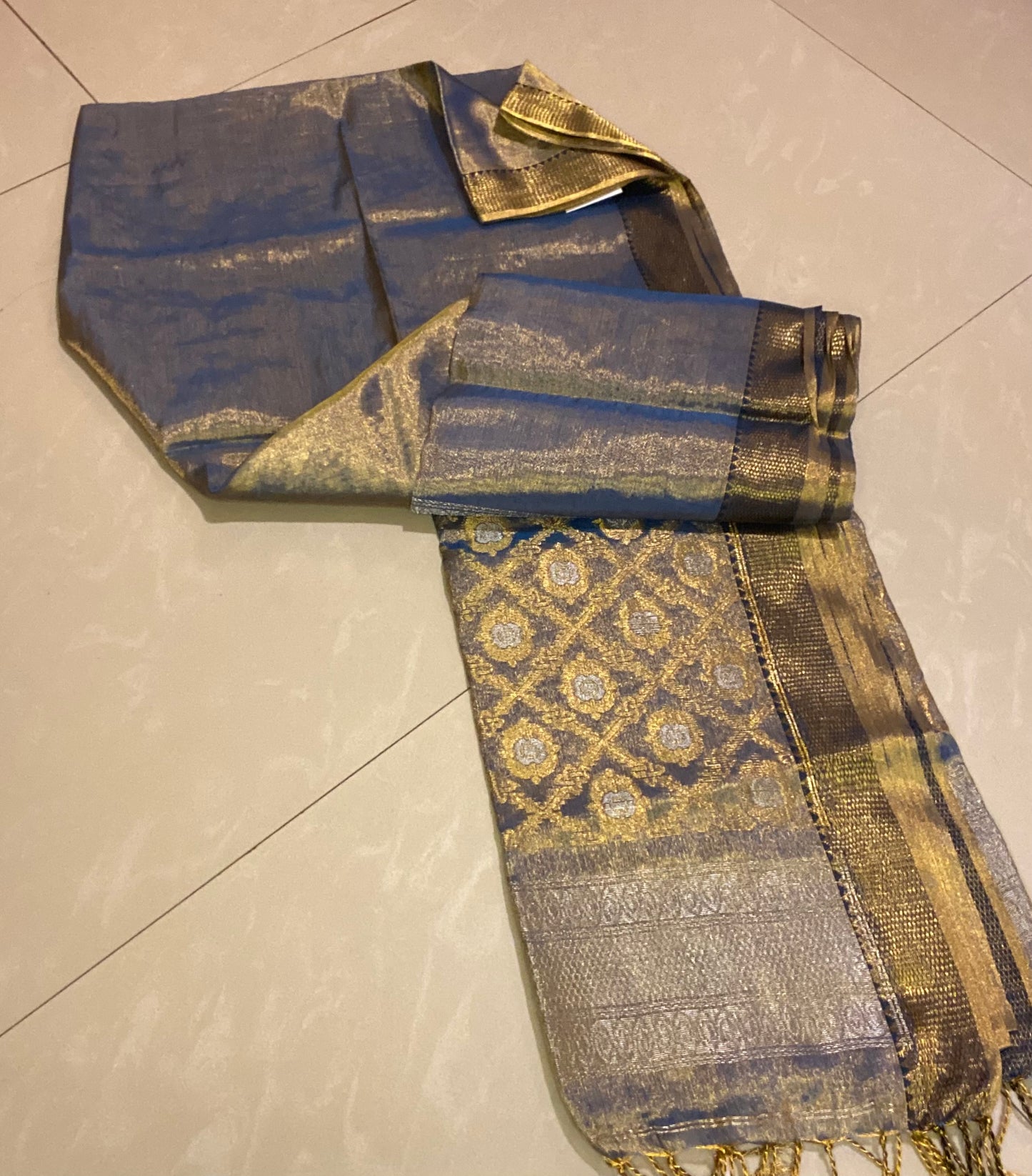 Silk Tissue -Ice Blue