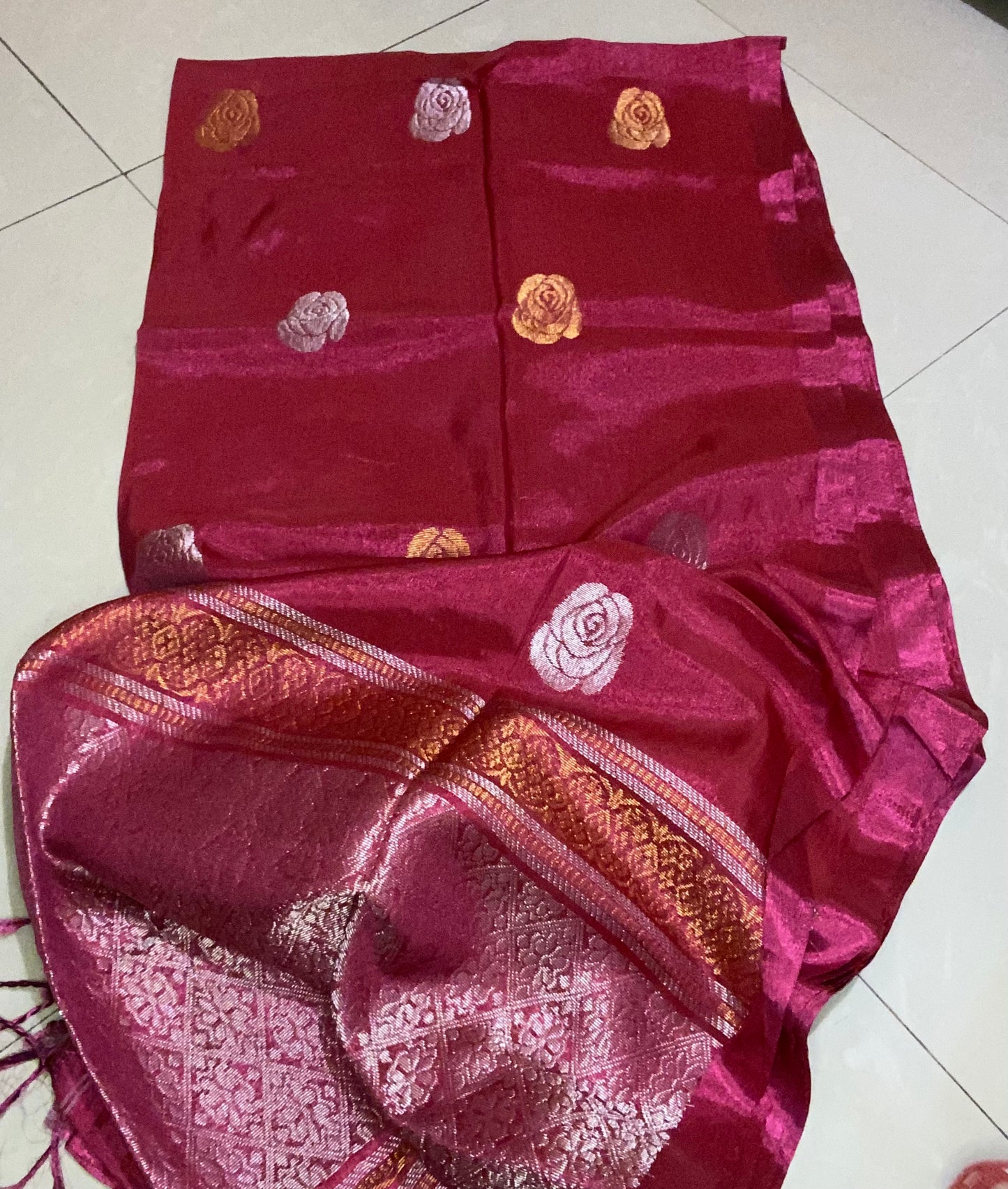 Silk Tissue - Rose Pink
