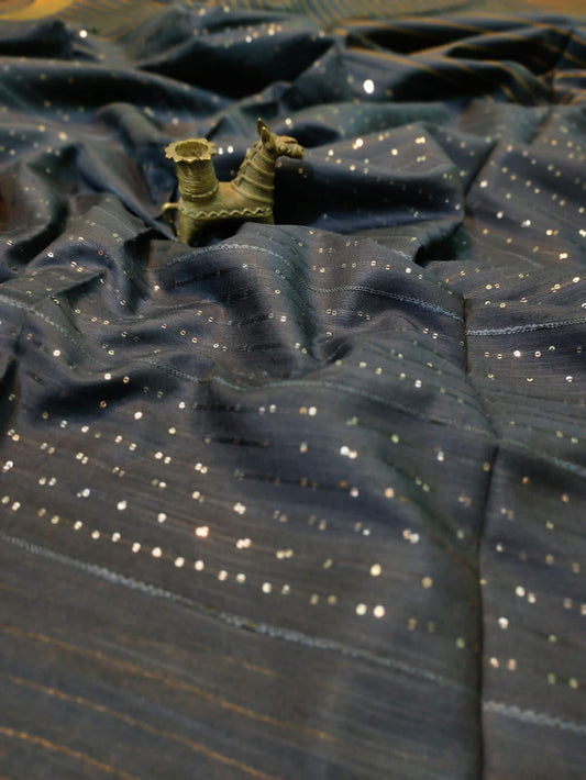 Silk and Sequin - Black