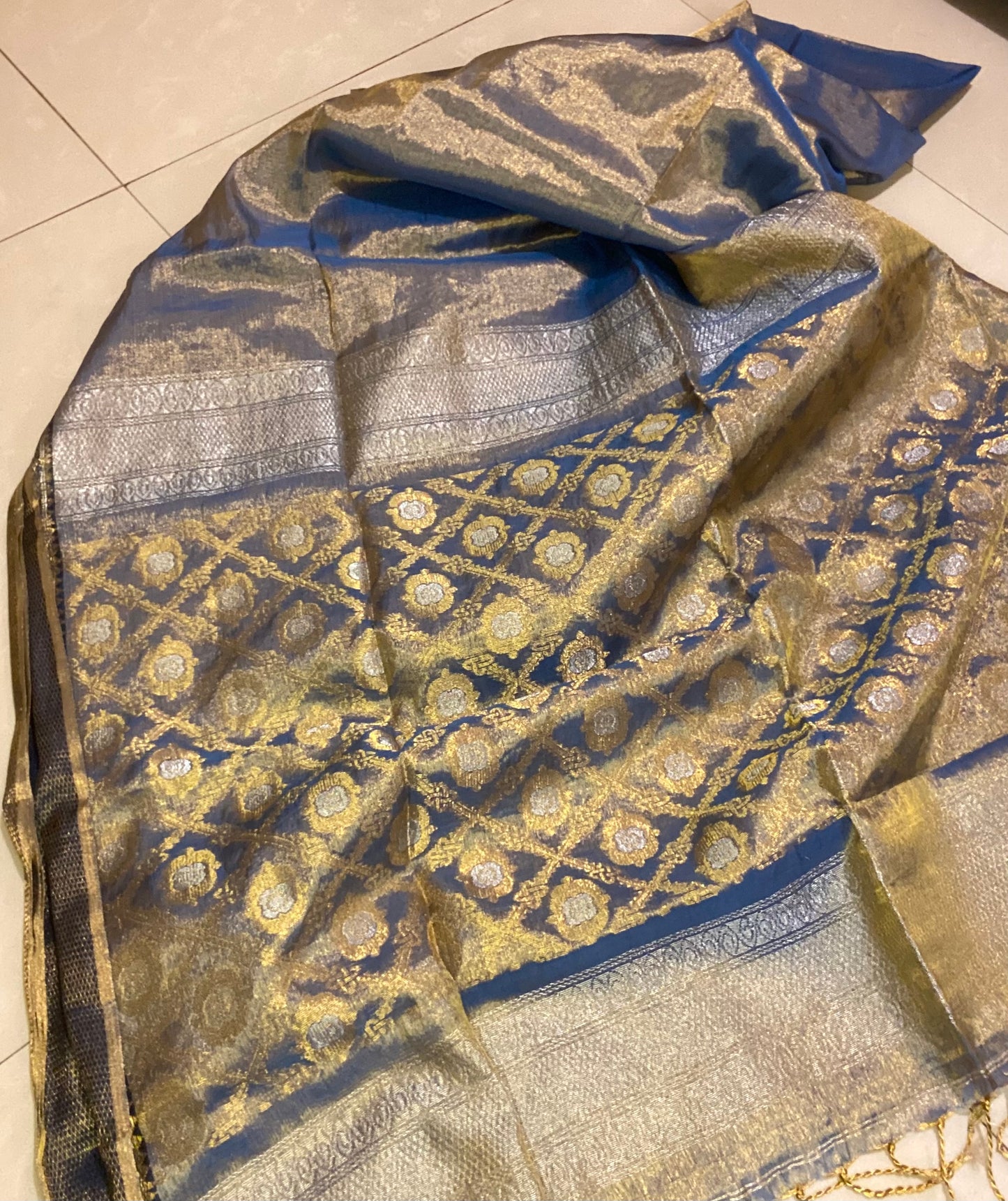 Silk Tissue -Ice Blue
