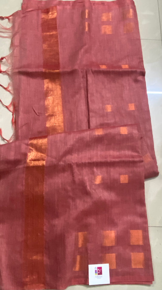 Banswara Silk - Peach Pink