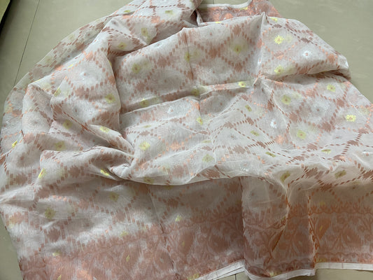 Jamdani - White on White