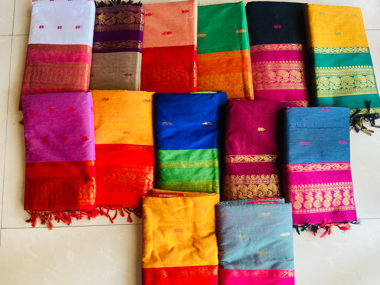 Shine of Silk with Comfort of Cottons