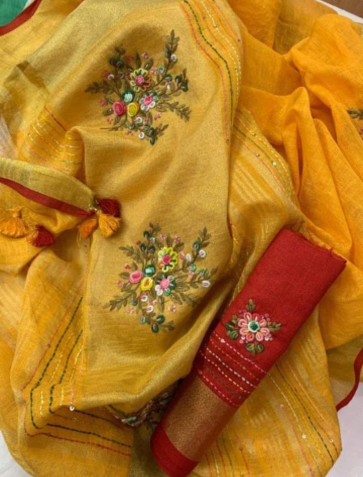 Embroidered Linens