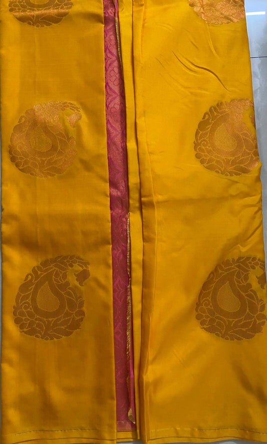 Soft Silk - Yellow and Pink