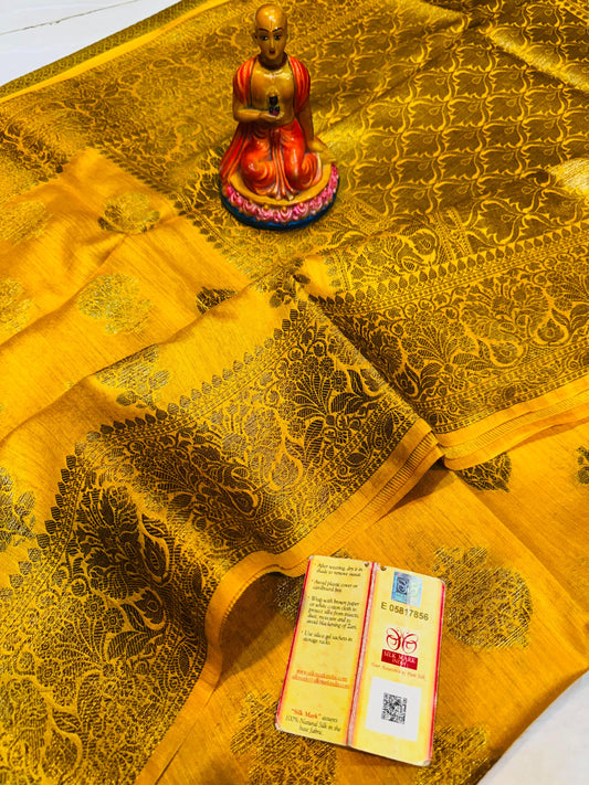 Muga Tussar - Yellow