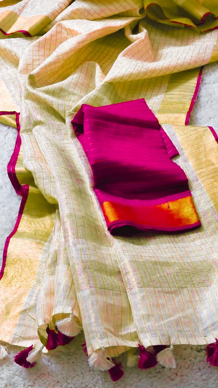 Linen - Fuschia