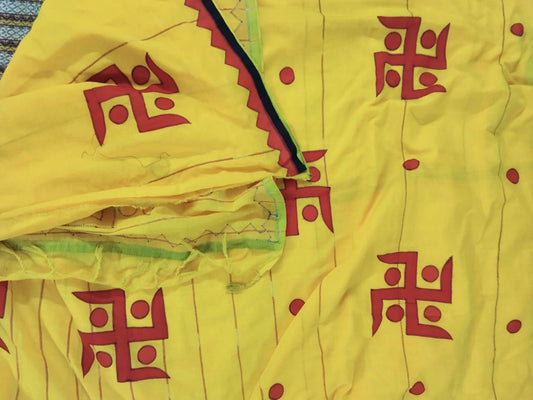 Cotton Designer - Swastik
