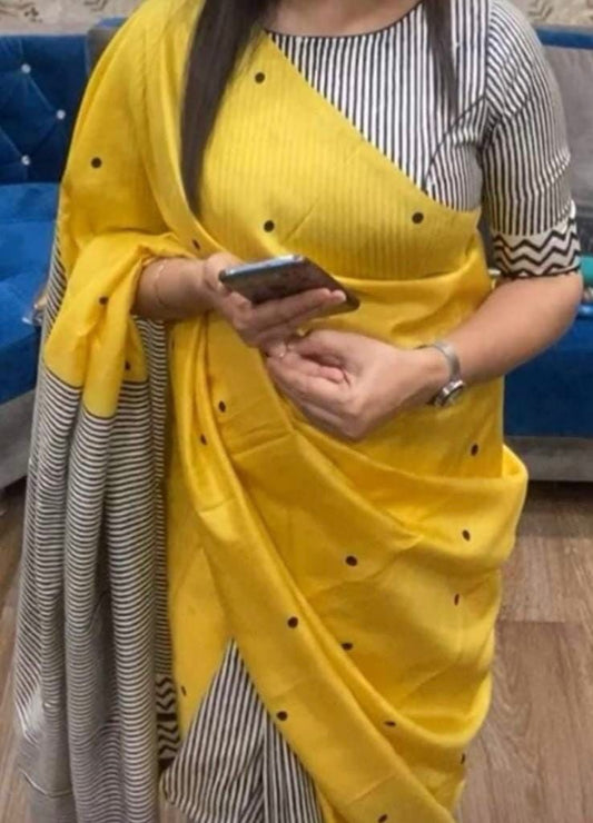 Pure Silk - Murshidabad Hand Block