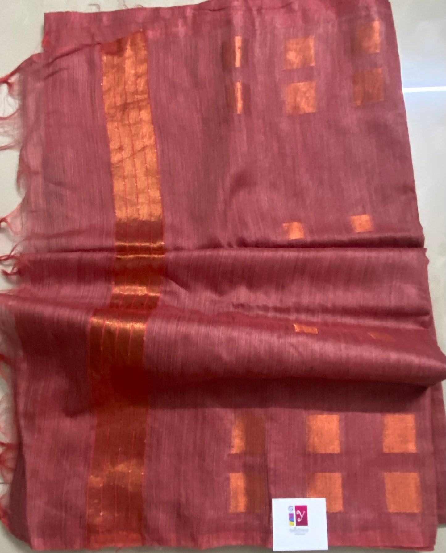 Banswara Silk - Peach Pink
